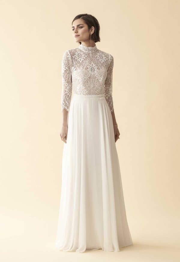 Brautkleid mit Ärmel
