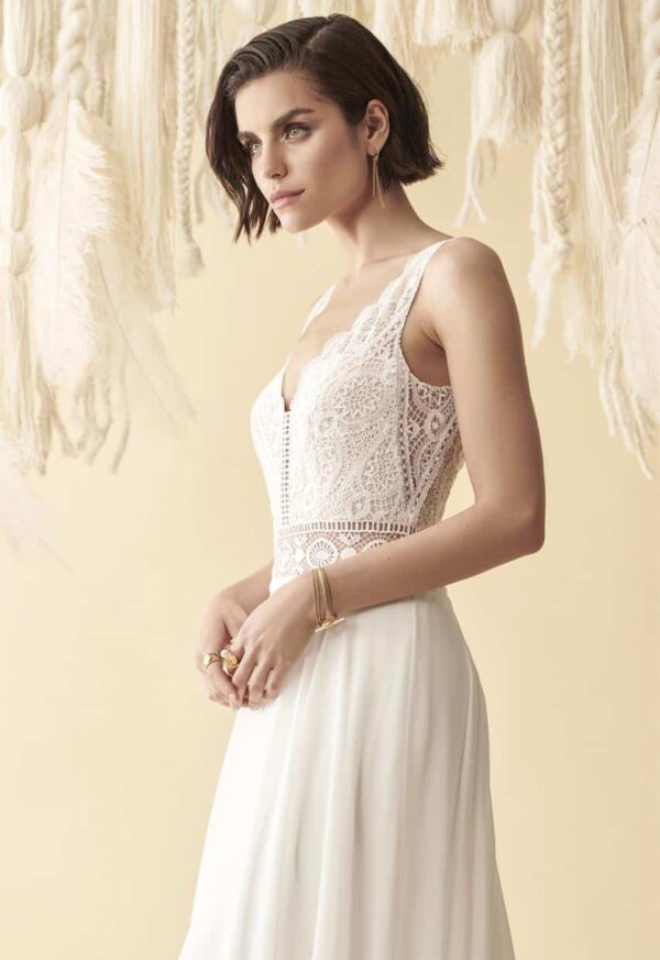 Schlichtes Brautkleid Hanau